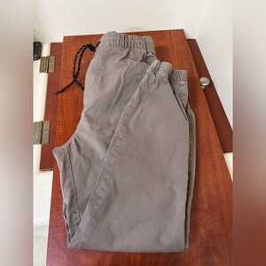 American Eagle Outfitters Men's Tan Joggers Next Level Flex